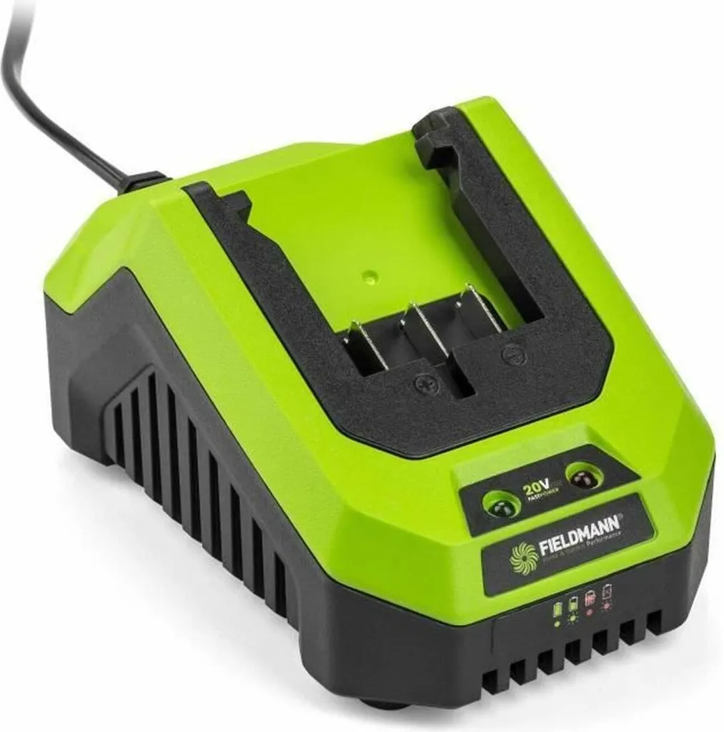 Chargeur de batterie Fieldmann anti-surchauffe pour batterie Lithium