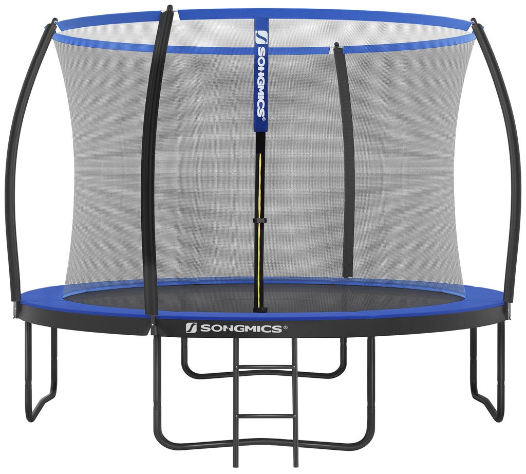 SONGMICS trampolína Ø 305 cm s žebříkem + síť + tyče + kryt Obrázek produktu 8
