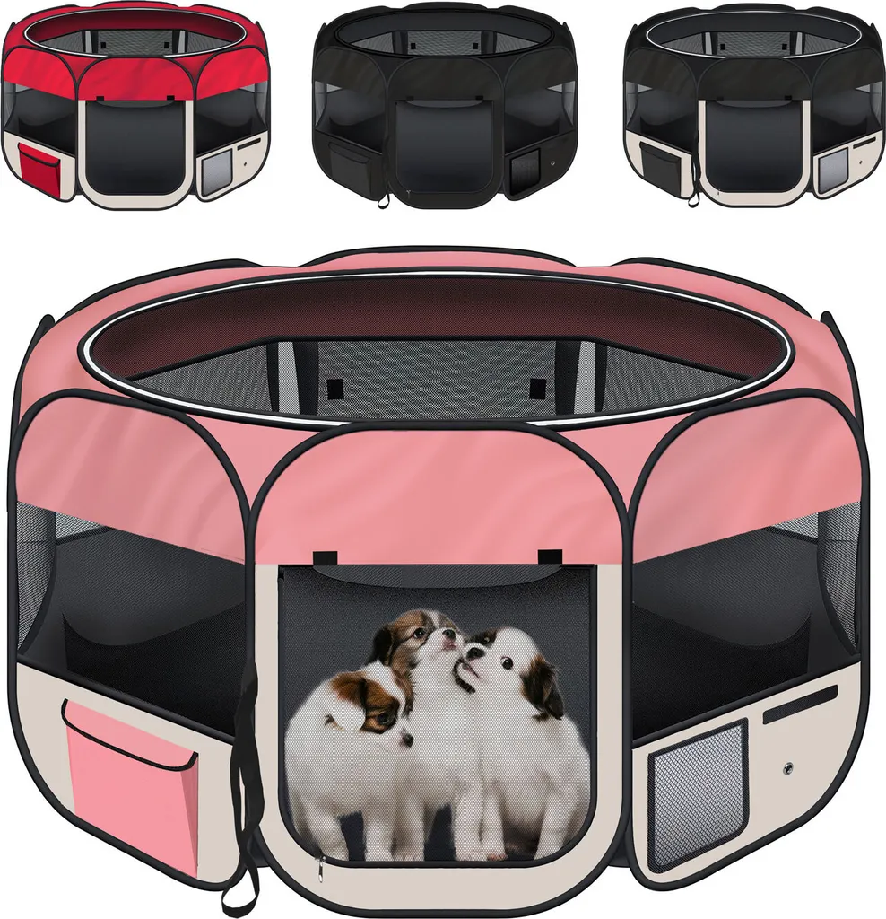 Box per cani e gatti - Rosa