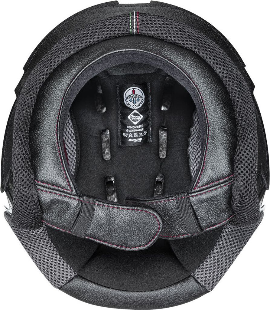 Interno Casco CLIMA COMFORT Taglia XL Nero Rosso NOLAN N21 Immagine del prodotto 
