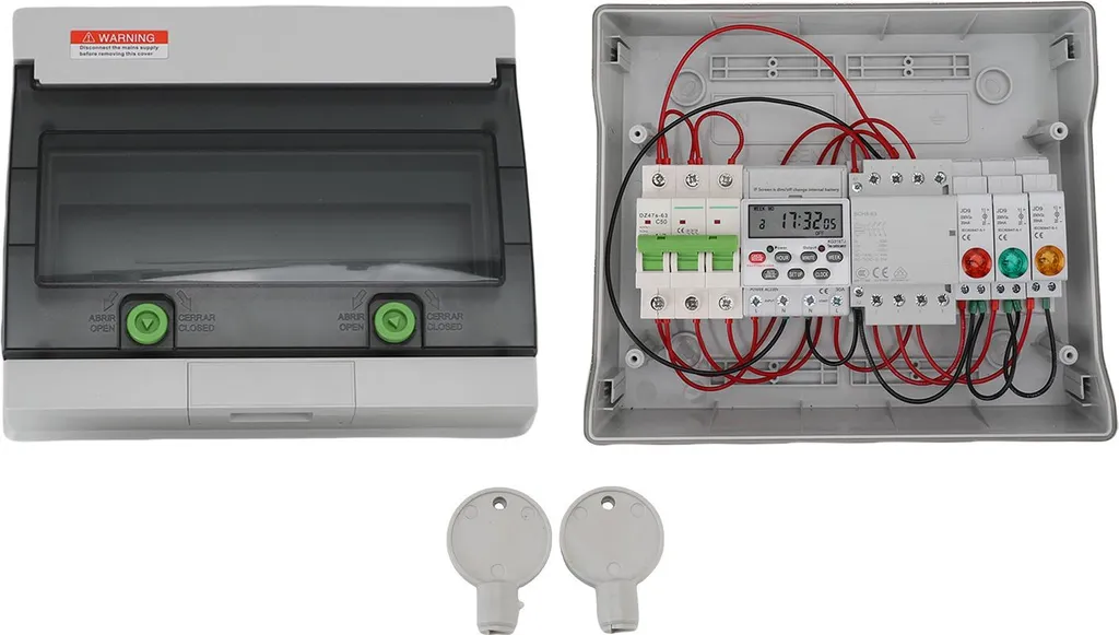 Minuteur extérieur programmable IP65 contre le gaspillage d'énergie