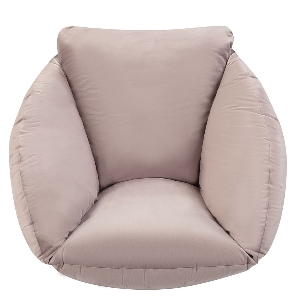 Hängesessel Kissen aus Samt Velvet Polster Bodenkissen für Produktbild 2