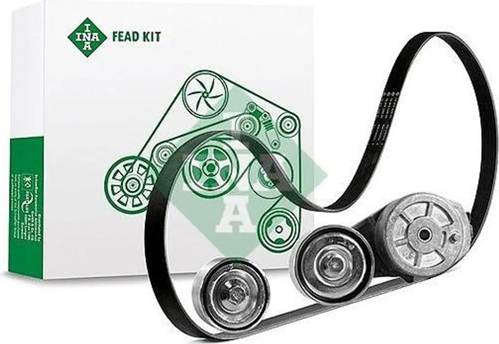 Kit courroies INA 529 4143 10 pour réparation moteur et alternateur