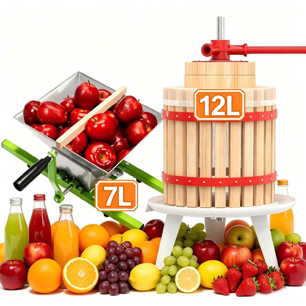 YARDIN, ensemble complet de 12 litres pour presse-fruits et Image du produit 