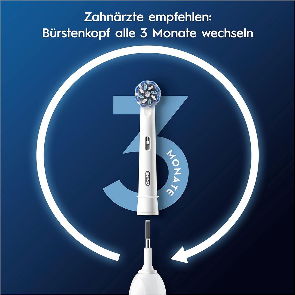 Oral-B Aufsteckbürsten Pro Sensitive Clean 6er Produktbild 8