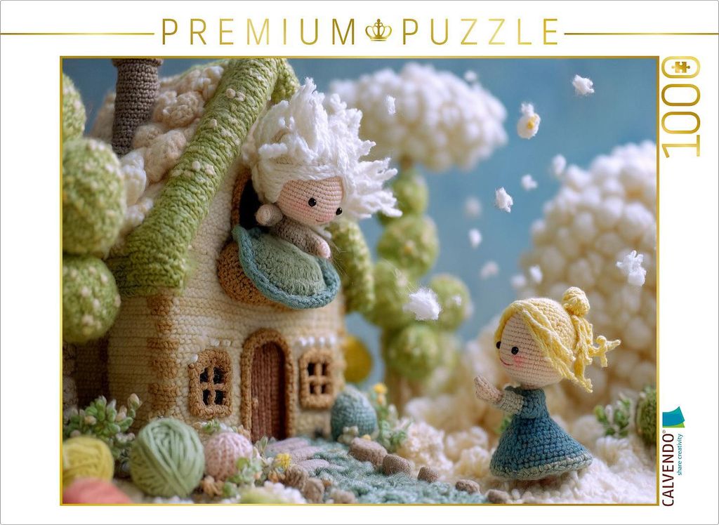 CALVENDO Puzzle Frau Holle | 1000 Teile Lege-Größe 64x48cm Foto-Puzzle für glückliche Stunden