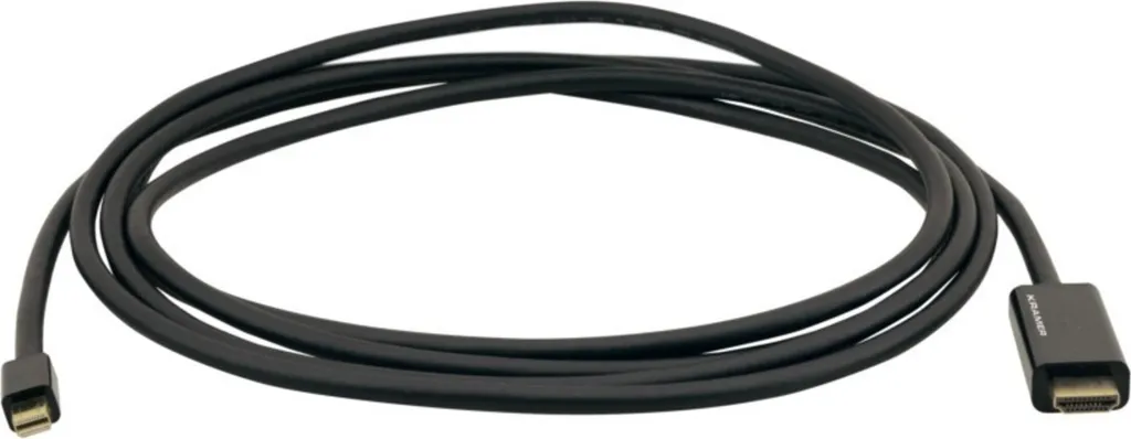 Câble Mini DisplayPort HDMI 4K UHD 60Hz noir avec connecteur 3 mètres