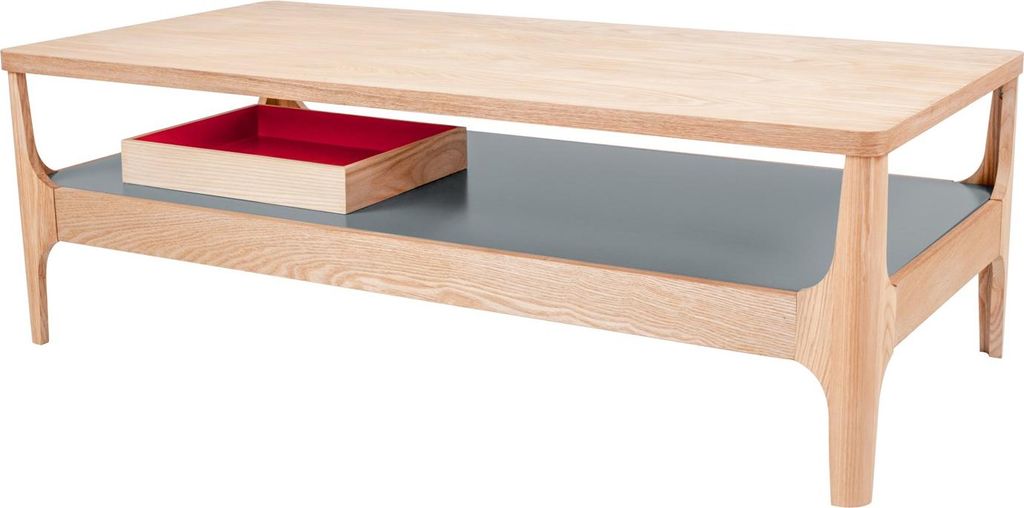Kaffeetisch Avery II Esche / Grün Produktbild 