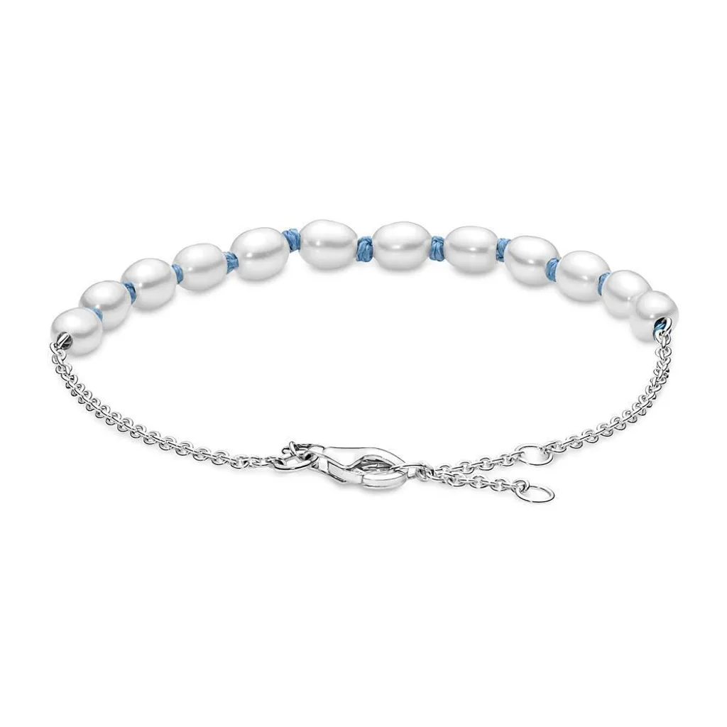 Gioiello Pandora 591689C01-18 Bracciale Perle e Argento Originale - 2