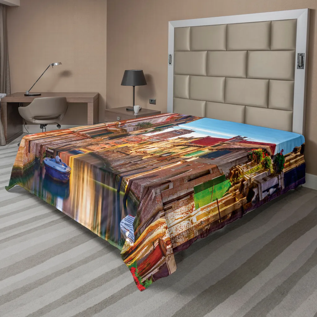 Lenzuolo Decorativo Venezia ABAKUHAUS | 266x260 cm Microfibra Premium