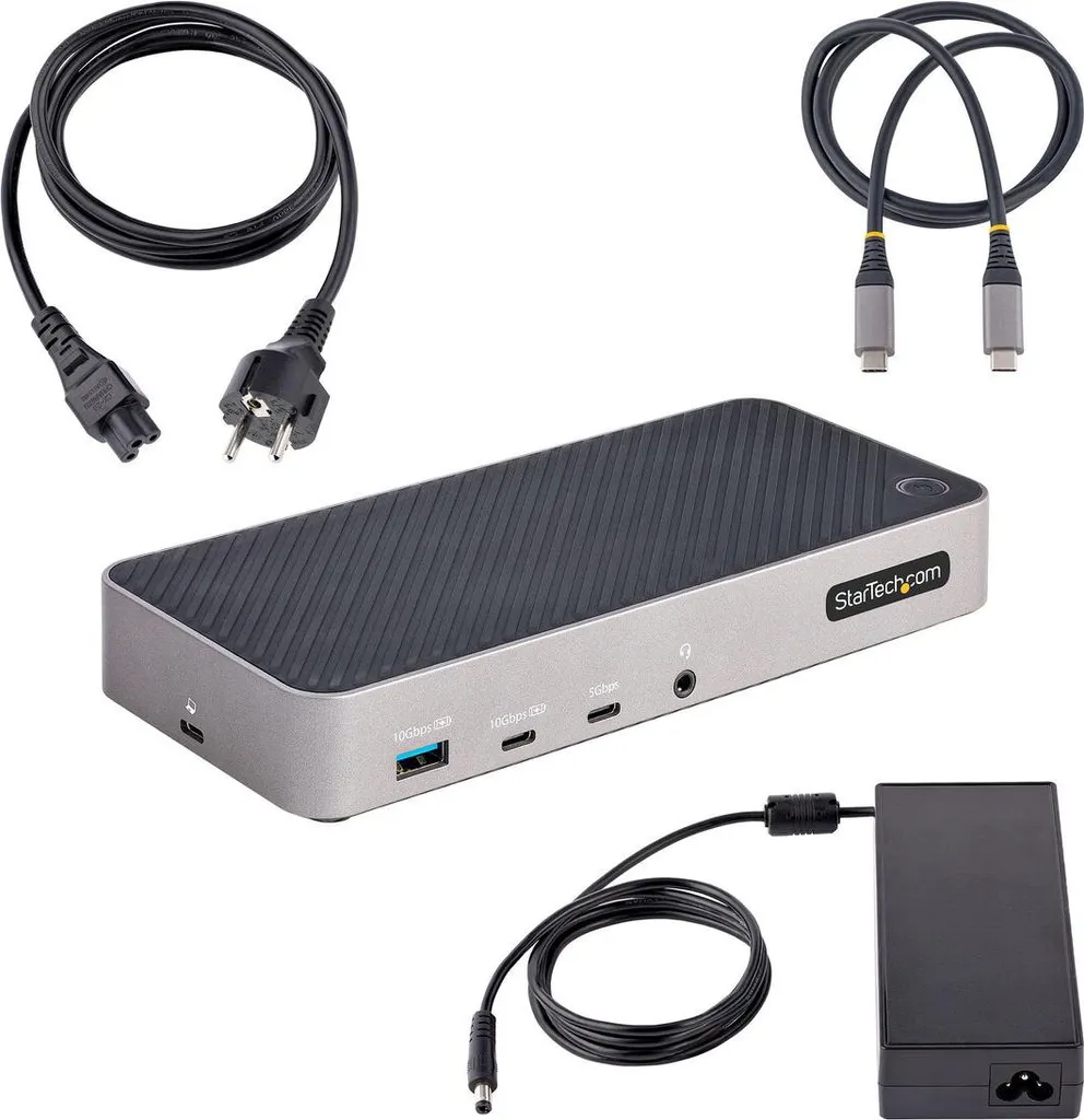 Station d'accueil triple écran pour ordinateur portable USB C