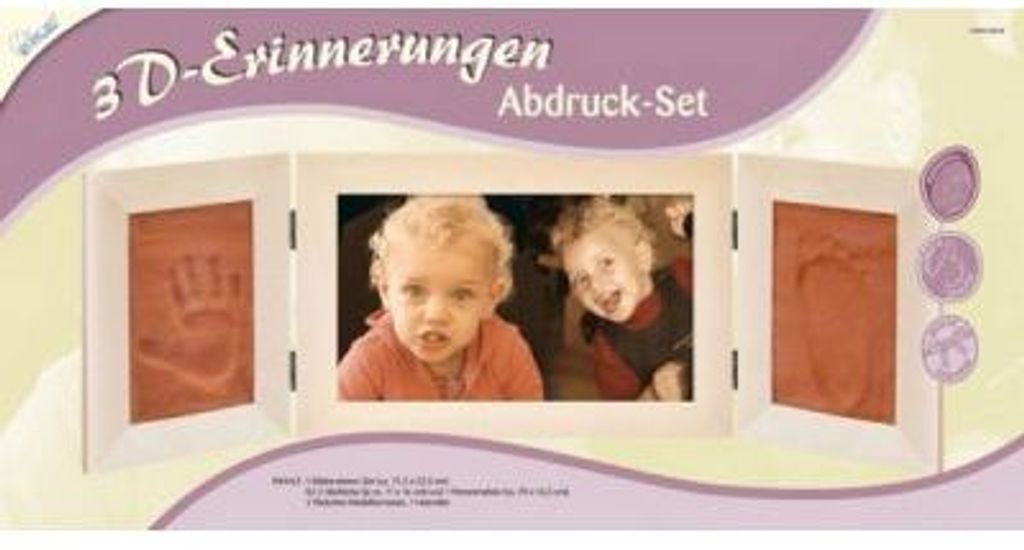 3D Erinnerungen - Abdruck-Set - Panorama Produktbild 