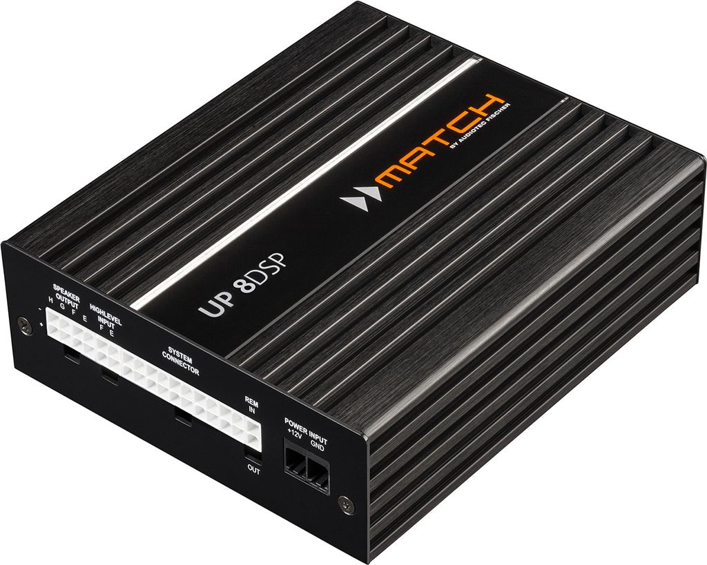 Helix / Match UP8DSP - MATCH 8-Kanal Micro Verstärker mit 8-Kanal DSP