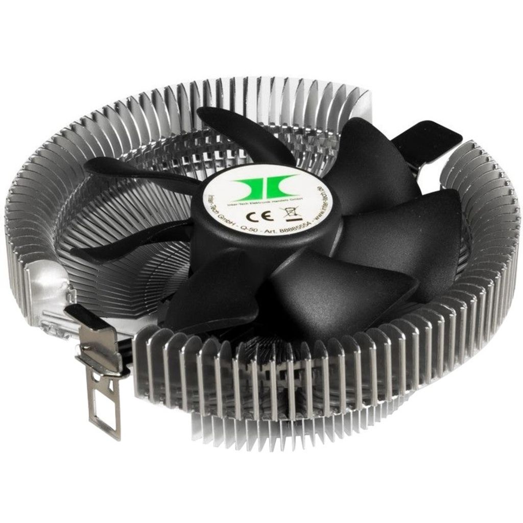 Inter-Tech Q-50 - Retail - Prozessor-Luftkühler - (für: LGA775, LGA1156, LGA1155, LGA1150, LGA1151, LGA1200)