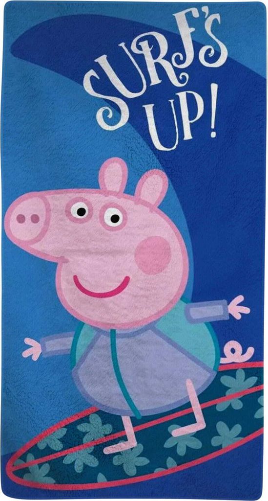 Peppa Pig Peppa pig Badetuch Surf 70 x 140 cm Baumwolle