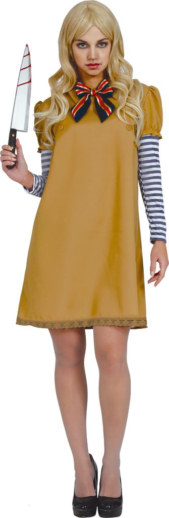 Psycho Roboter Puppe Damenkostüm