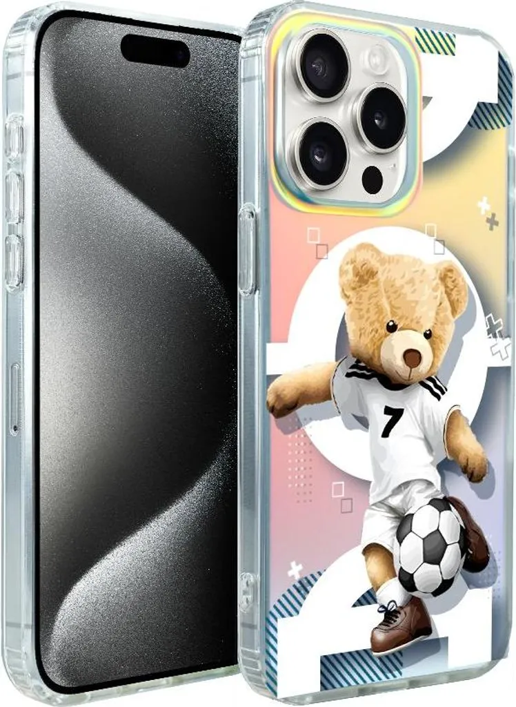 Cover MagSafe iPhone 15 Pro IBIZU Sunset Calcio - Effetto Wow