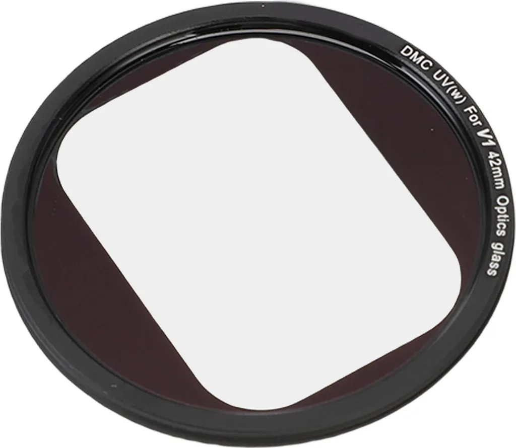 Filtro di protezione della fotocamera per ridurre la luce solare, adatto per PowerShot V1 AGC Vetro ottico da 0,5 mm HD