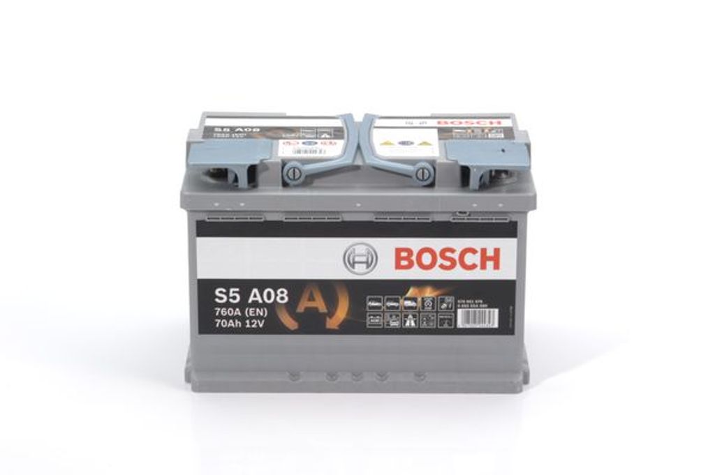 Bosch S5 A08 AGM Autobatterie Start-Stop 12V 70Ah 760A