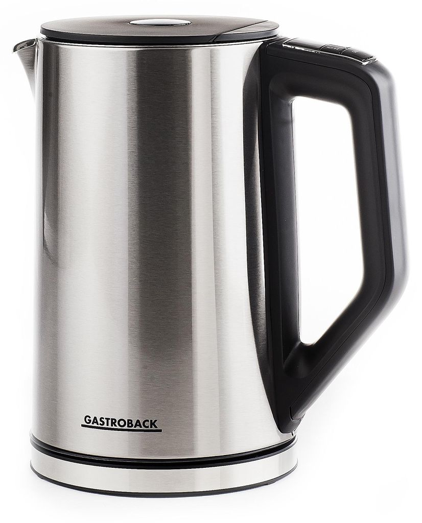 GASTROBACK 42436 Designerski czajnik Cool Touch 1,5 l, stal Zdjęcie produktu 