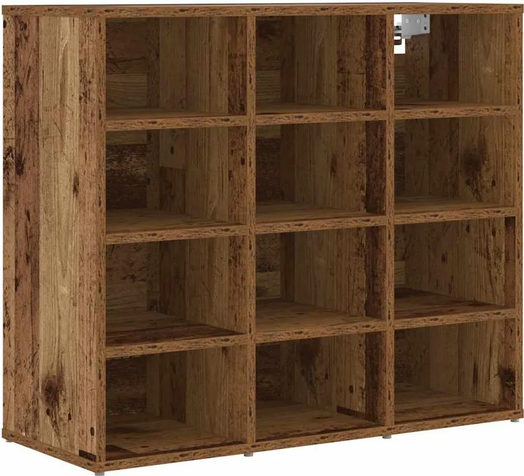 Scarpiera vidaXL Legno di Recupero 77,5x30x67 cm | Ordine e Stile