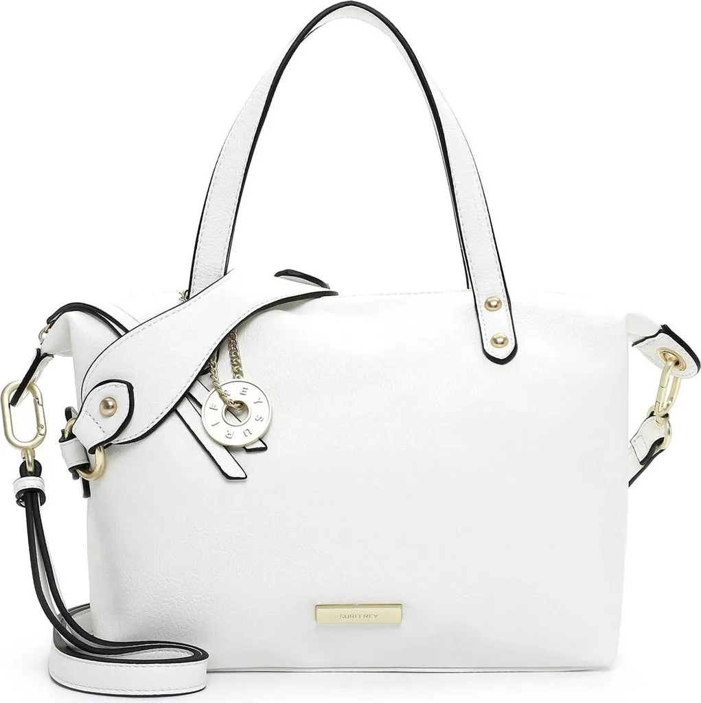 Sac à épaule blanc SURI FREY Betzy Cityshopper : légèreté et grand volume
