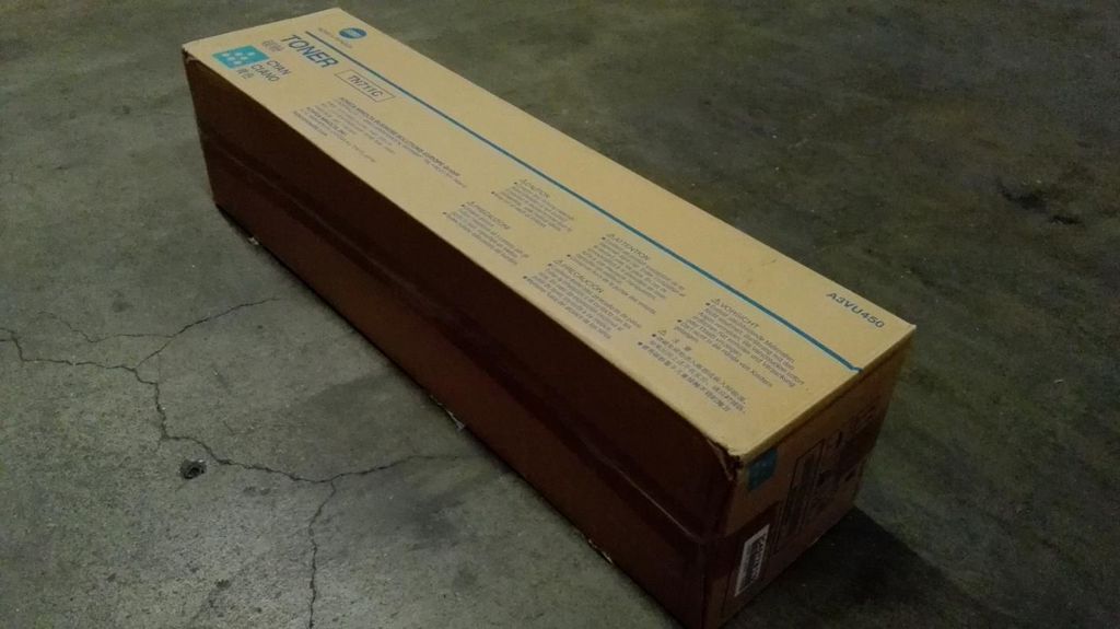 Toner KONICA MINOLTA A3VU450 BIZHUB C654 CYAN