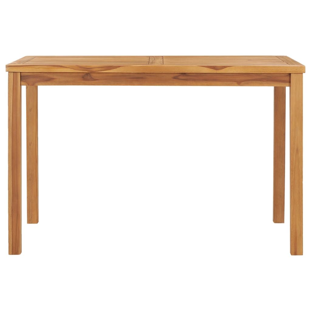 vidaXL Tavolo da pranzo da giardino 120x70x77 cm in legno Immagine del prodotto 