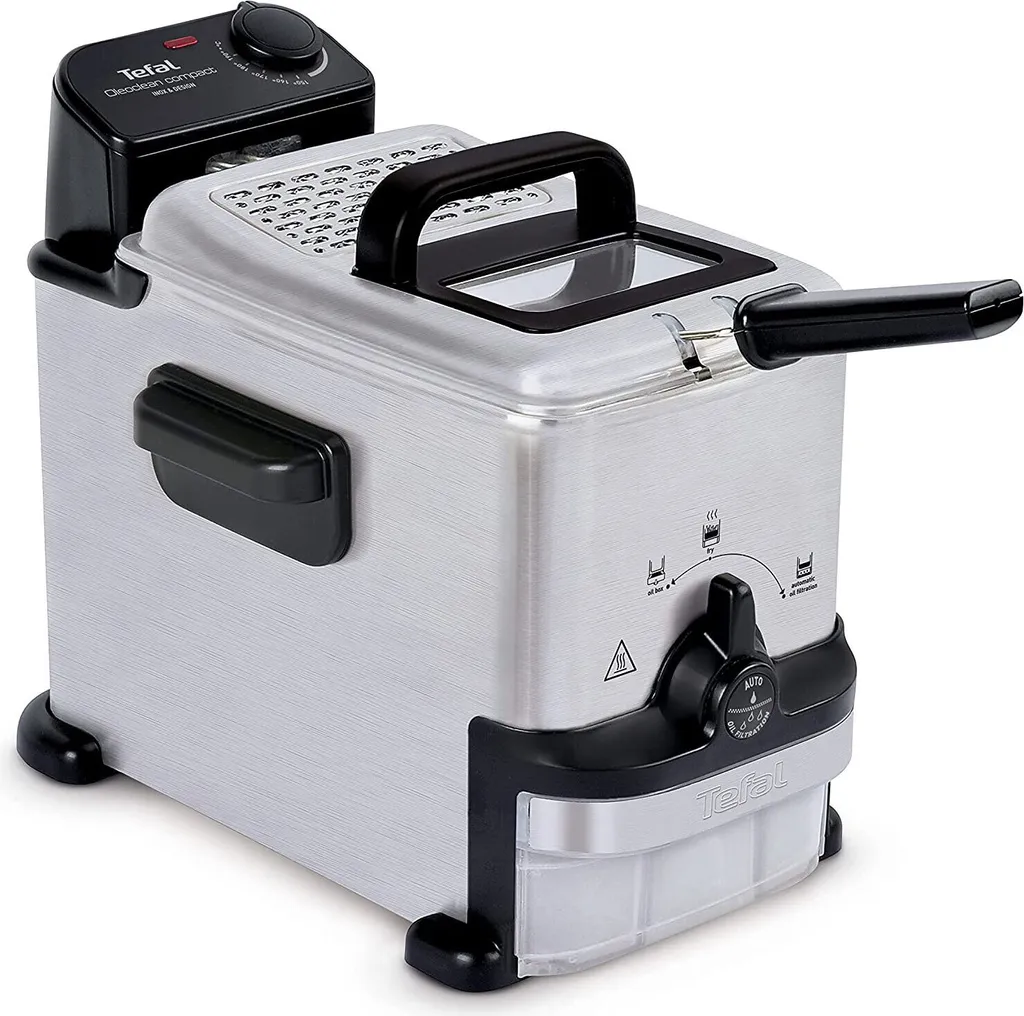 Friteuse sans odeur facile à nettoyer Tefal Oleoclean Compact