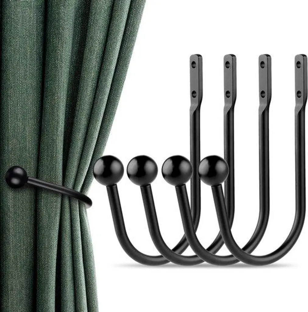 Tringle à rideaux robuste noire en aluminium : stop aux barres pliées