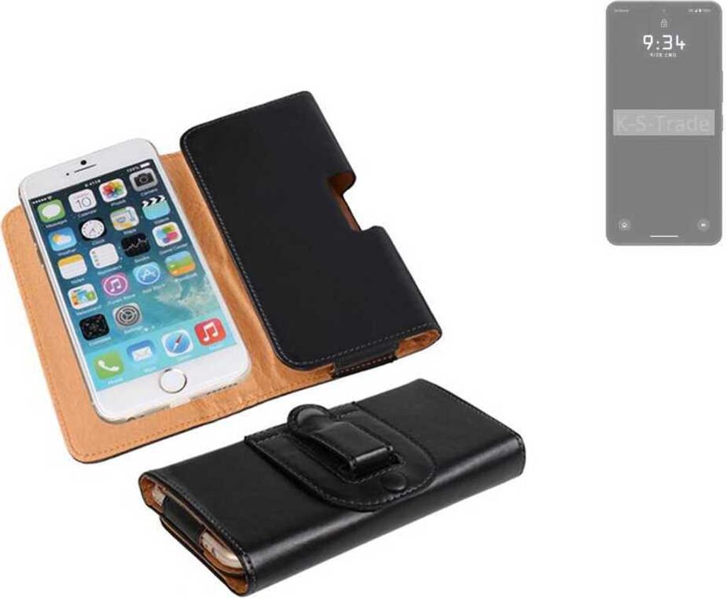 K-S-Trade Schützhülle Handyhülle kompatibel mit Leica Leitz Phone 3 Holster Gürtel Tasche Schutzhülle Handy-Tasche Smartphone Case Seitentasche