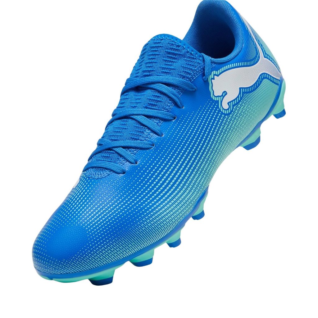 Fußballschuhe Puma Herren Future 7 Play Fg/ag Fußballschuh Hellblau Blau - 44