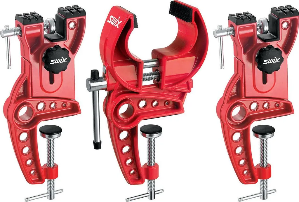 Étau Swix T149-50 Rouge 50 mm : Stabilisez vos Skis pour le Fartage