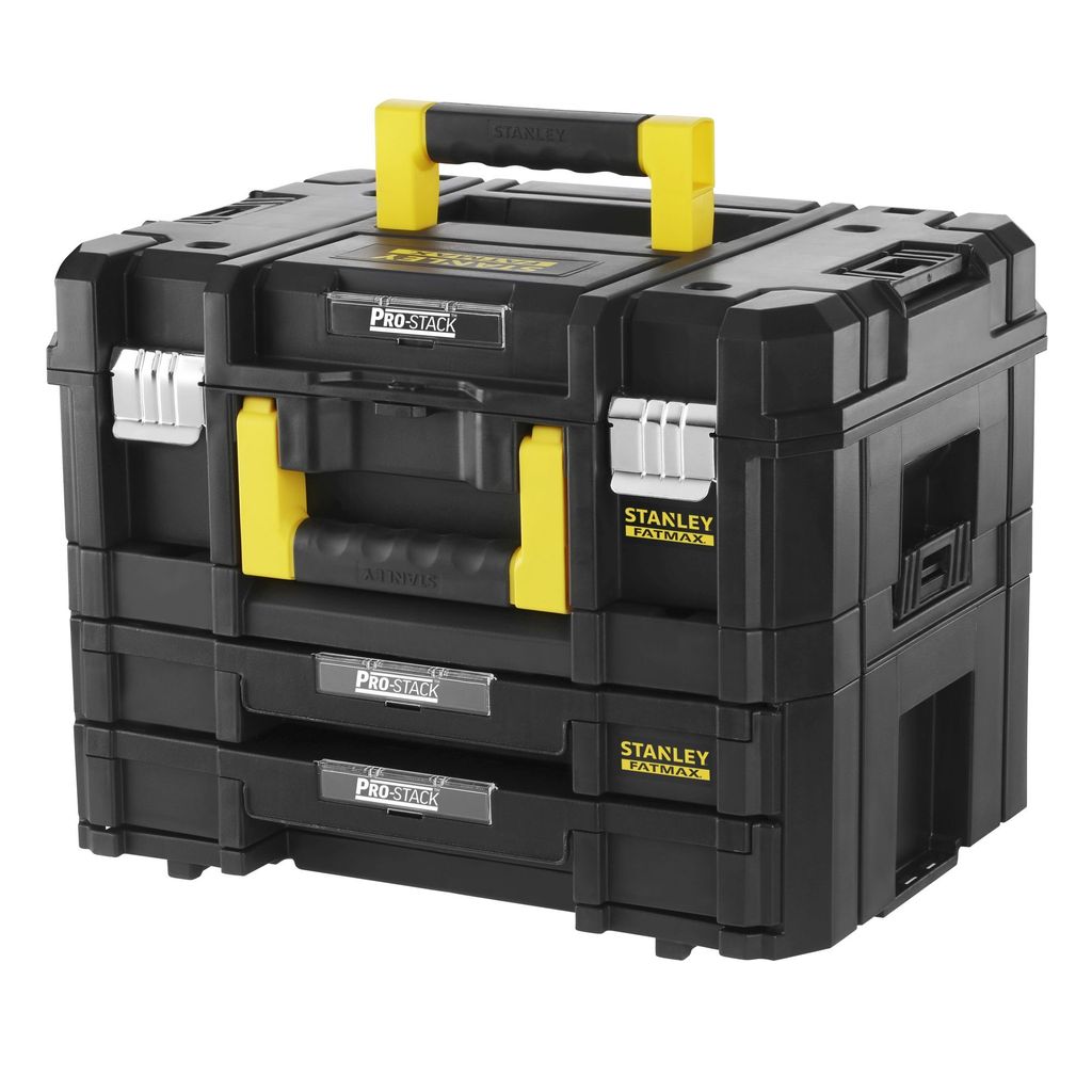 STANLEY Kit malette + malette 2 tiroirs PRO-STACK FatMax Image du produit 