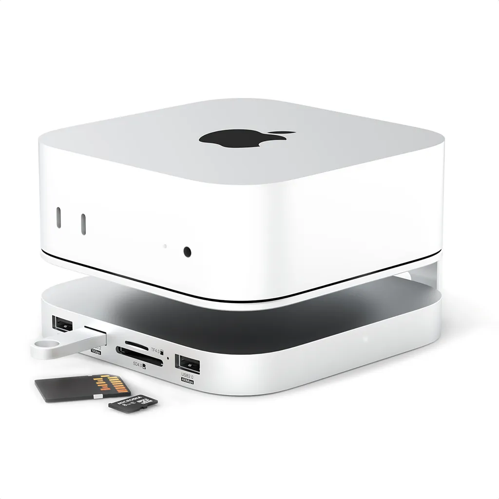 Station Mac Mini M4 Extension Stockage SSD pour Éviter la Saturation