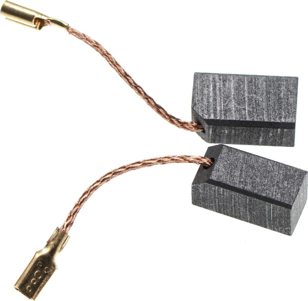 vhbw 2x Kohlebürste 13,8 x 6,2 x 8 mm kompatibel mit Dewalt DW406 Type 2, DW818 Type 5, DW818 Type 4, DW818 Type 3, DW818 Type 1 Elektrowerkzeug