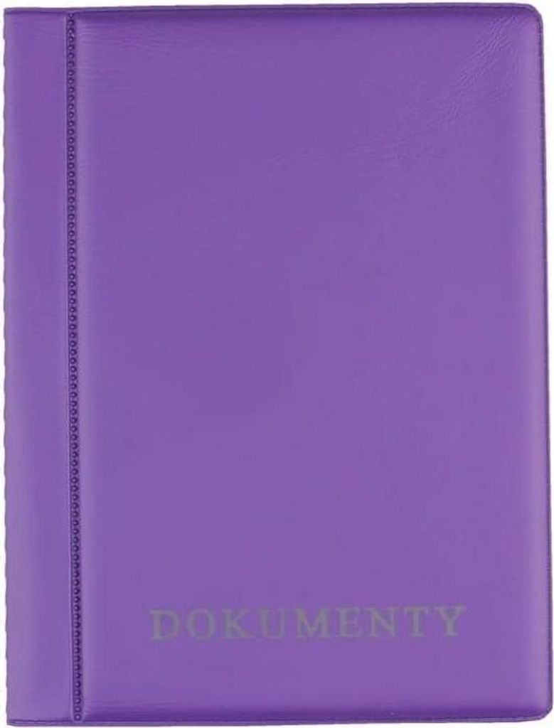 Okładka na dokumenty mini violet