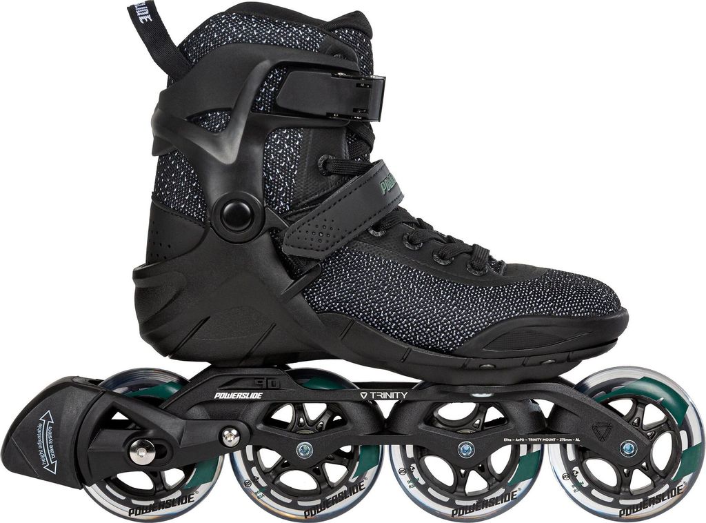 Powerslide Inline Skate Phuzion Enzo BW 90, für Fitness, für Damen und Herren