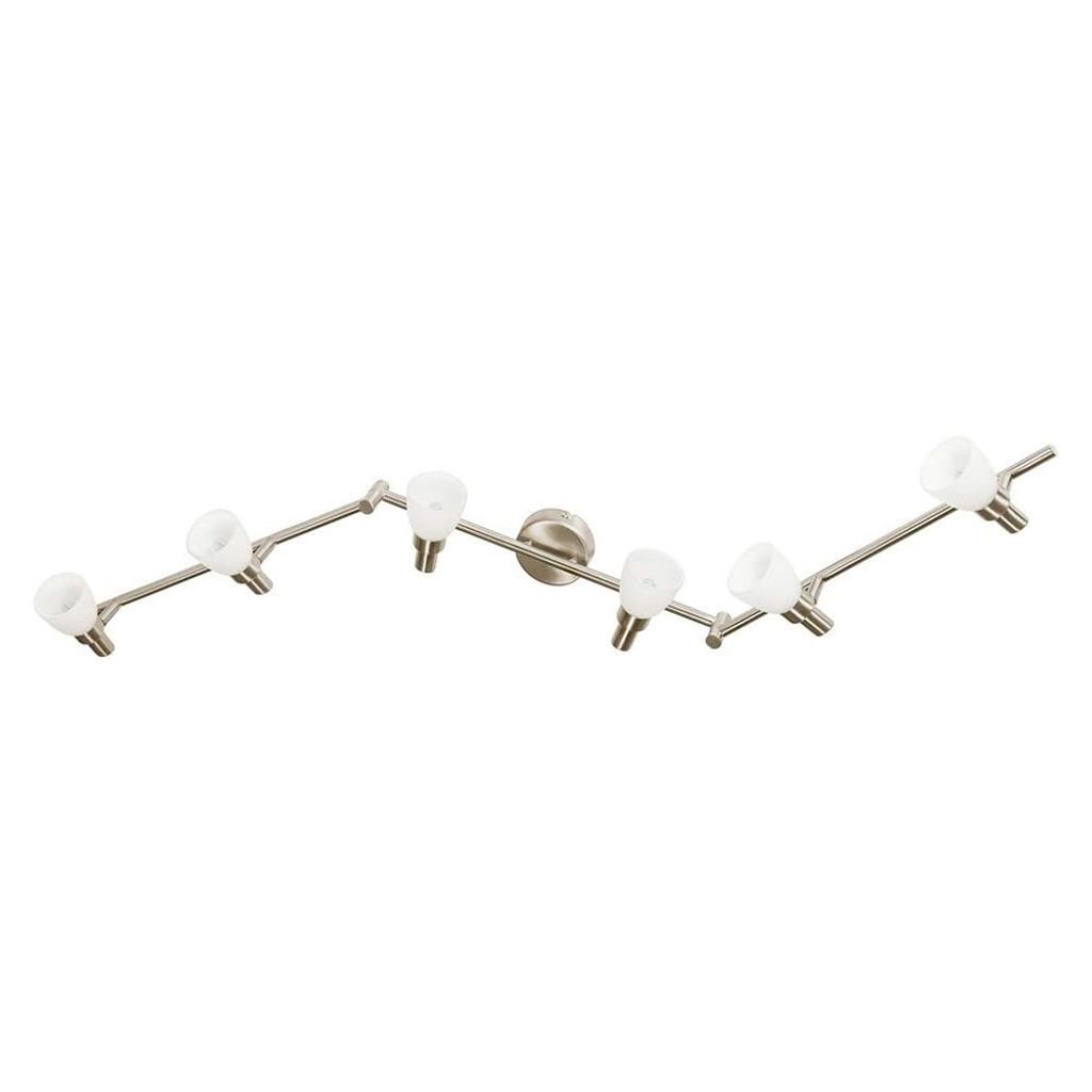 Osram LED plafoniera 6 fiamme G9 vetro orientabile argento Immagine del prodotto 