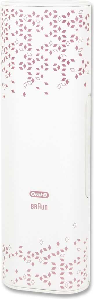 Oral-B Genius Series Zahnbürsten Reise-Etui mit Ladefunktion für 1 Handstück und 2 Aufsteckbürsten | Reise Etui ohne Ladekabel - Rose Gold