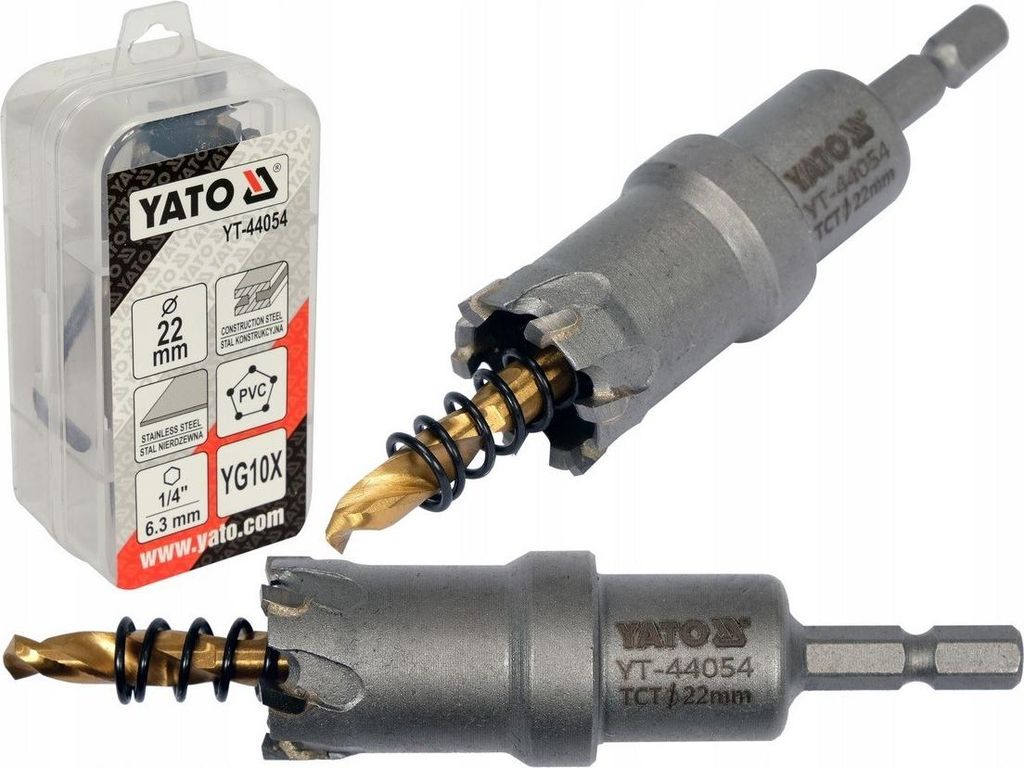 TCT-Lochsäge für Metall 22mm