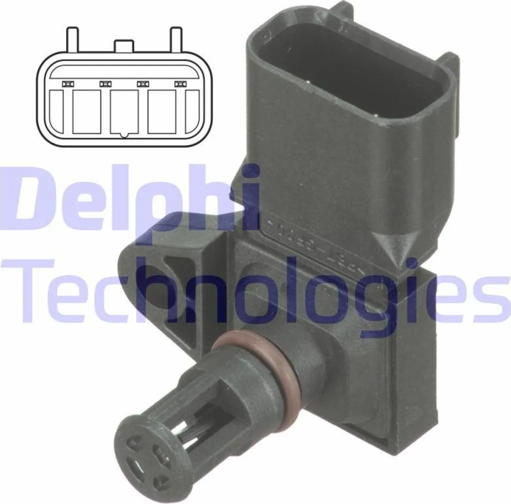 Capteur pression admission Delphi PS10217 robuste haute précision Ford