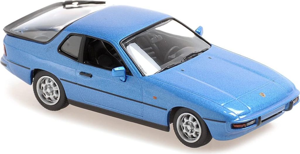 Maxichamps 940062122 Porsche 924 1976 blau metallic 1:43 Produktbild 1