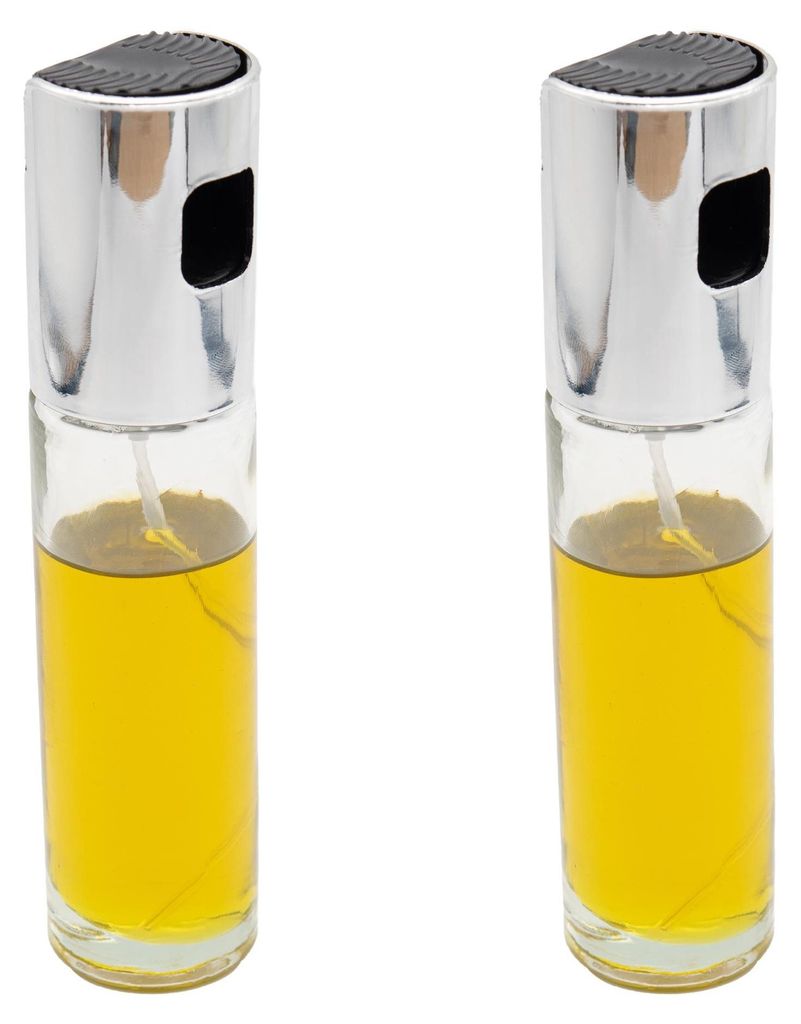 2x Ölsprüher Sprühflasche Küche Ölzerstäuber Olivenöl Essig Produktbild 
