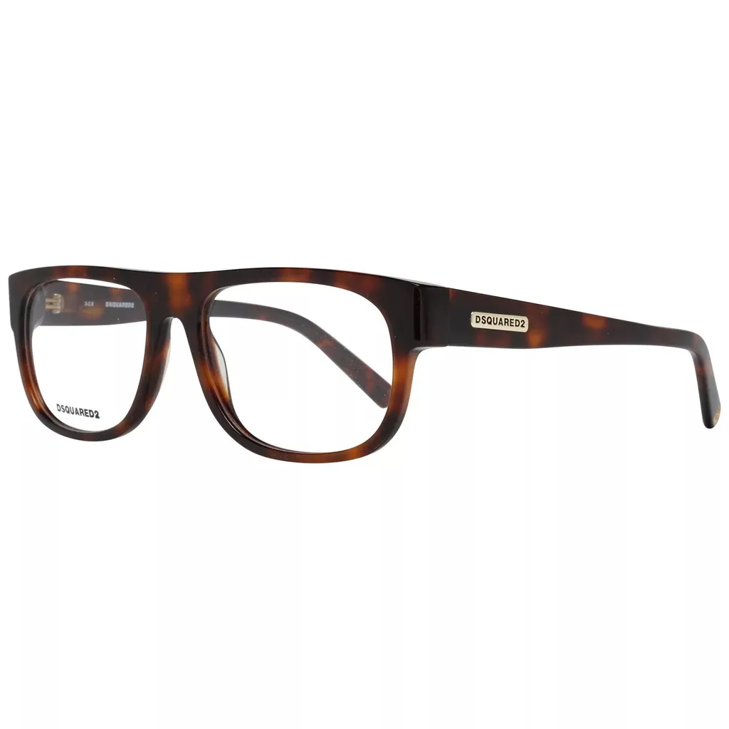 Dsquared2 DQ5295 052 Misura 56 - Occhiali da Vista Uomo Marrone Havana