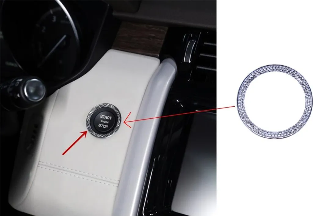 Anneaux aération AMG Optic Red Mercedes W176 W246 C117 X156 en alu