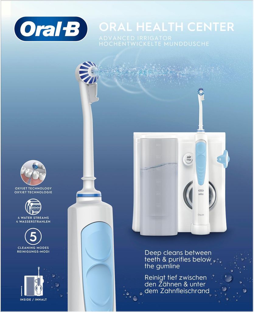 Oral-B Oral Health Center Munddusche, 2 Ersatzdüsen, Produktbild 2