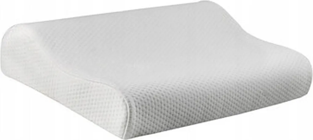 Coussin ergonomique 50x35cm H3 en mousse à haute résilience blanche