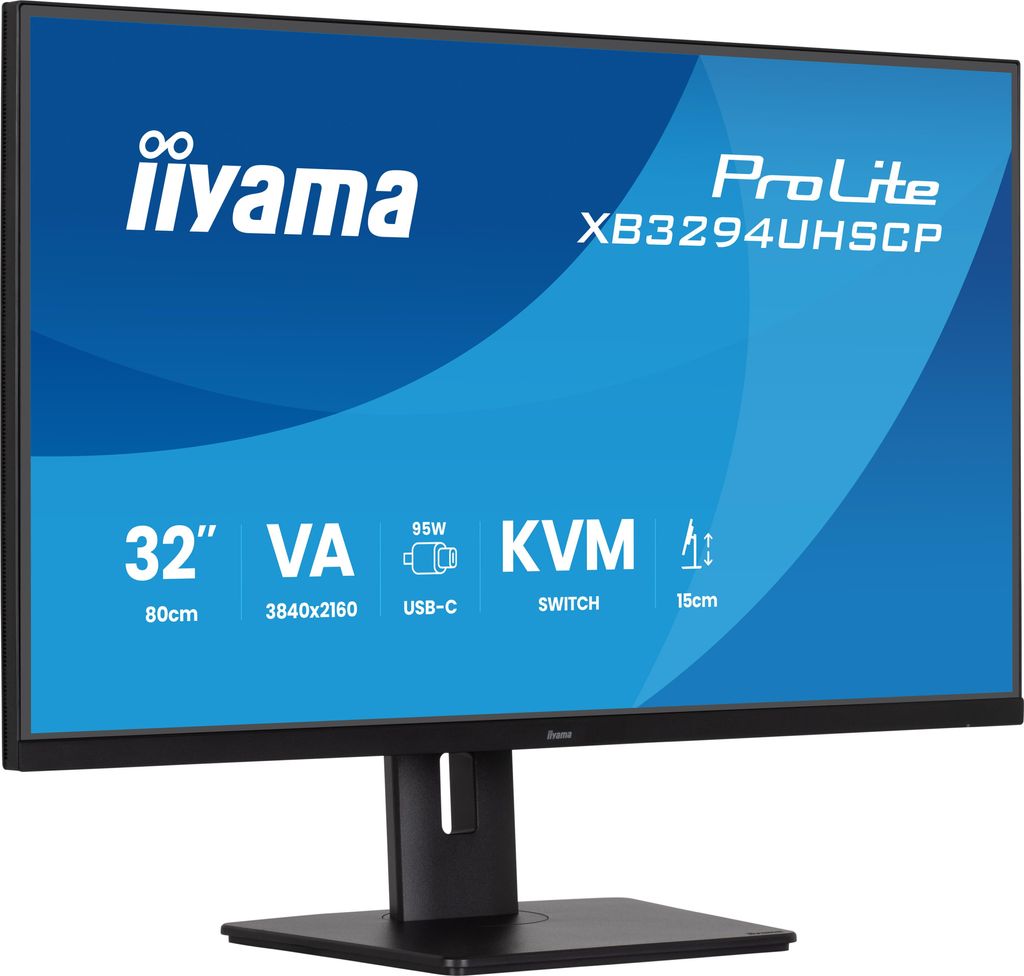 iiyama ProLite XB3294UHSCP-B1, 80 cm (31.5"), 3840 x 2160 Produktbild 