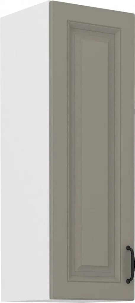 Armadietto Pensile Sophia 30cm Grigio Bianco | Mobili Cucina Alta Qualità
